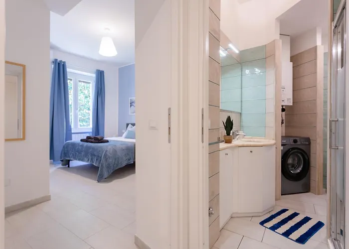 Blue Soul Flat - Near Trastevere With Easy Transport To Center - By Homes Апартаменты Рим