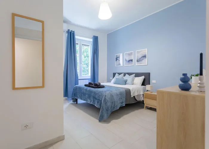 Blue Soul Flat - Near Trastevere With Easy Transport To Center - By Homes